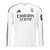 Conjunto (Camiseta+Pantalón Corto) Manga Larga Real Madrid Primera Equipación 2024-25 - Niño